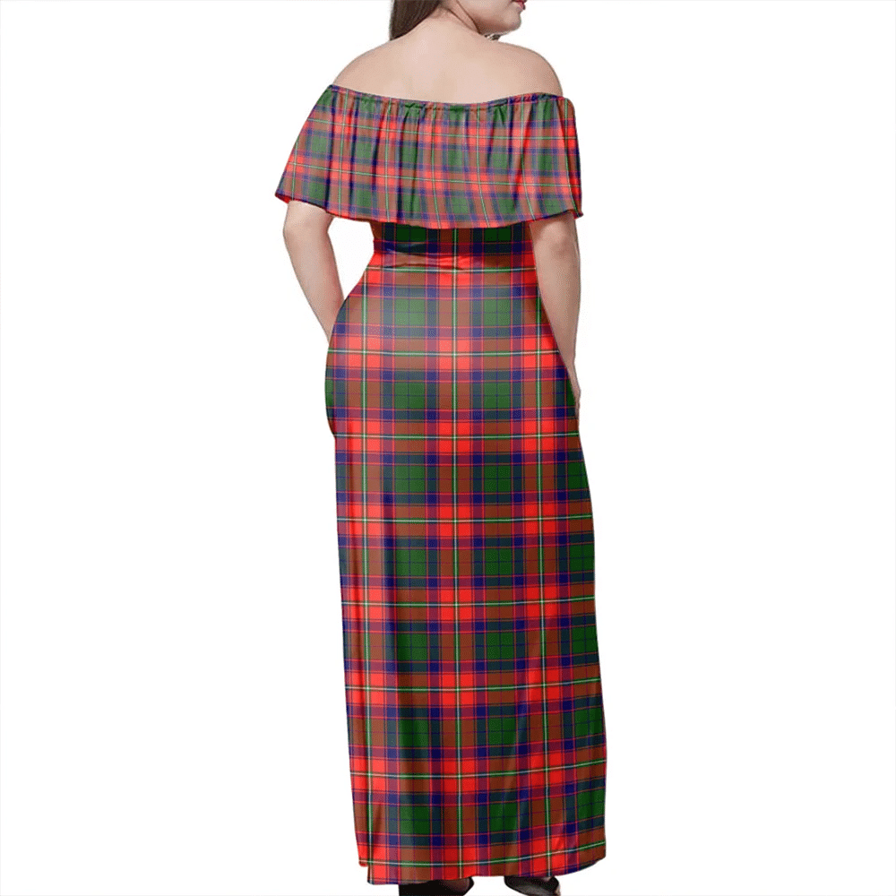 Clan Roxburgh District Tartan Hawaii Dress KY31 Tartan Hawaii Dress