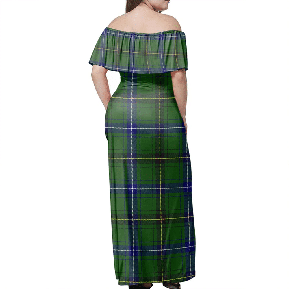 Clan Henderson Modern Tartan Hawaii Dress KS45 Clan Henderson Tartan Hawaii Dress