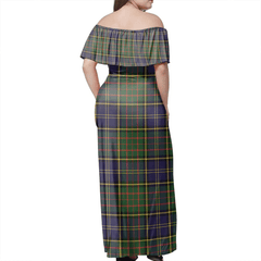 Clan MacMillan Hunting Modern Tartan Hawaii Dress ZX86 Clan MacMillan Tartan Hawaii Dress