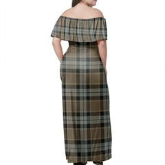 Clan Graham Of Menteith Weathered Tartan Hawaii Dress EM47 Clan Graham Tartan Hawaii Dress