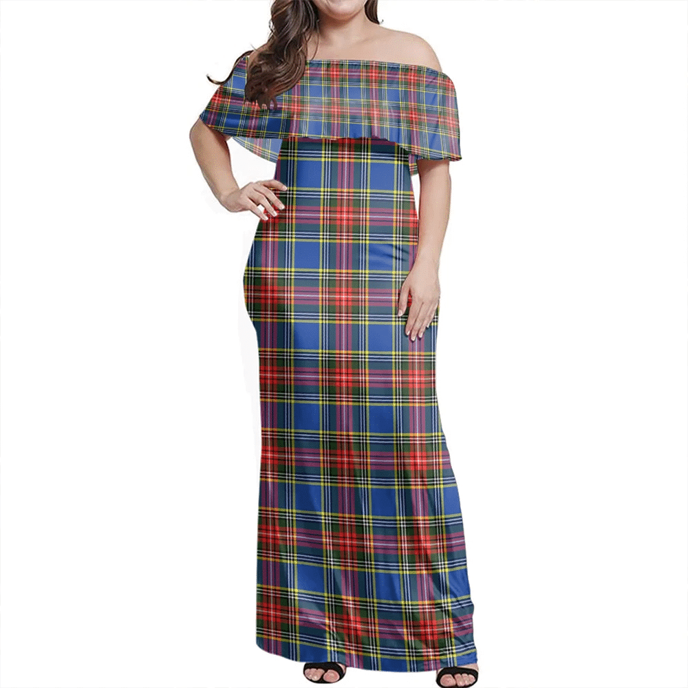 Clan MacBeth Modern Tartan Hawaii Dress ZU52 Clan MacBeth Tartan Hawaii Dress