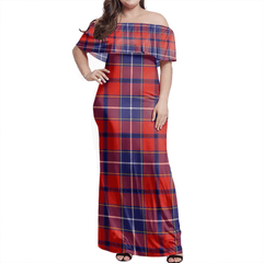 Clan Wishart Dress Tartan Hawaii Dress GJ69 Clan Wishart Tartan Hawaii Dress