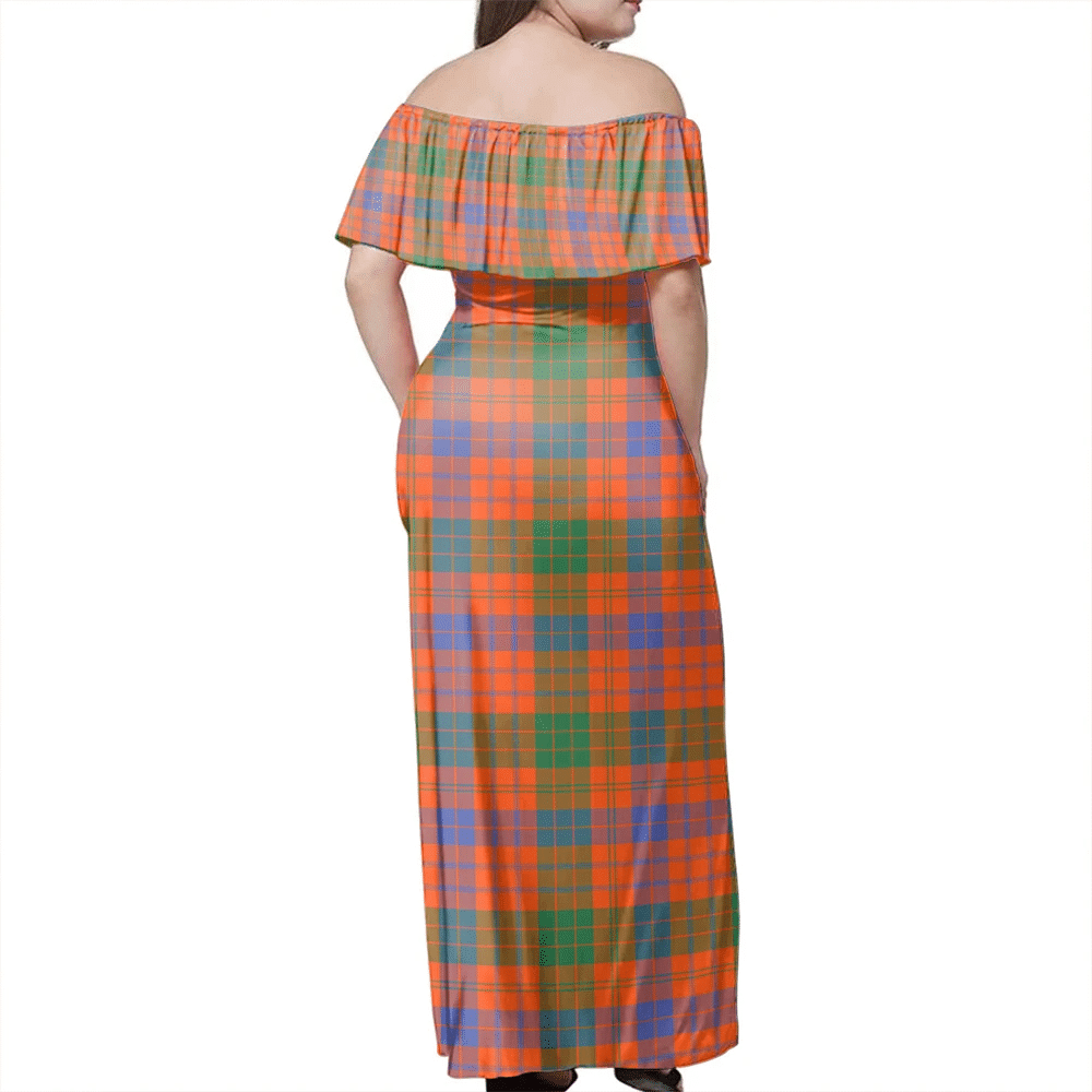 Clan Ross Ancient Tartan Hawaii Dress IP79 Clan Ross Tartan Hawaii Dress