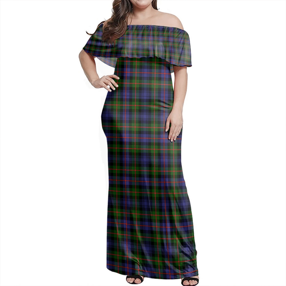 Clan Murray Of Atholl Modern Tartan Hawaii Dress TL65 Clan Murray Tartan Hawaii Dress
