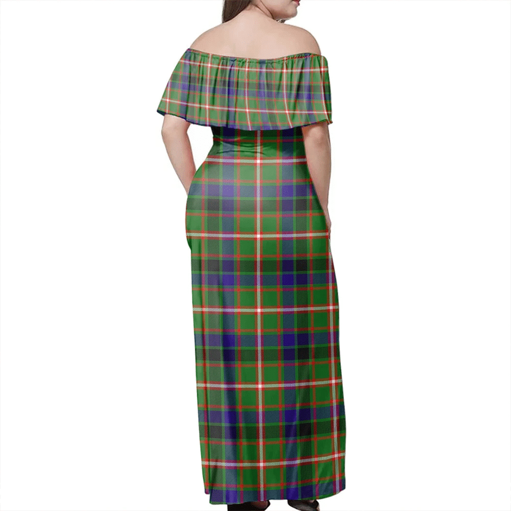 Clan Reid Green Tartan Hawaii Dress IW50 Tartan Hawaii Dress