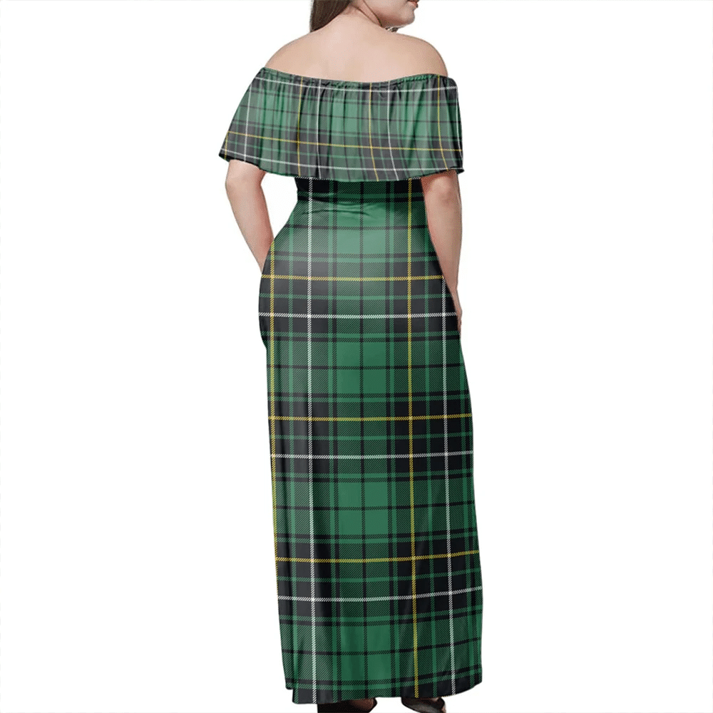 Clan MacAlpine Ancient Tartan Hawaii Dress KC42 Clan MacAlpine Tartan Hawaii Dress
