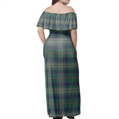 Clan Kennedy Modern Tartan Hawaii Dress YK48 Clan Kennedy Tartan Hawaii Dress