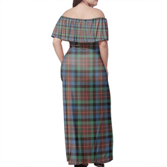 Clan MacDuff Hunting Ancient Tartan Hawaii Dress DC55 Clan MacDuff Tartan Hawaii Dress