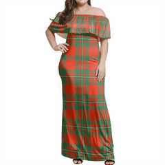 Clan MacGregor Ancient Tartan Hawaii Dress DV79 Clan MacGregor Tartan Hawaii Dress
