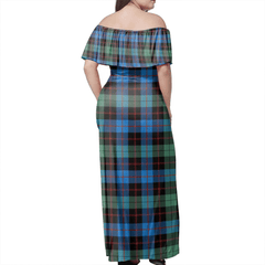 Clan Guthrie Ancient Tartan Hawaii Dress PO71 Clan Guthrie Tartan Hawaii Dress