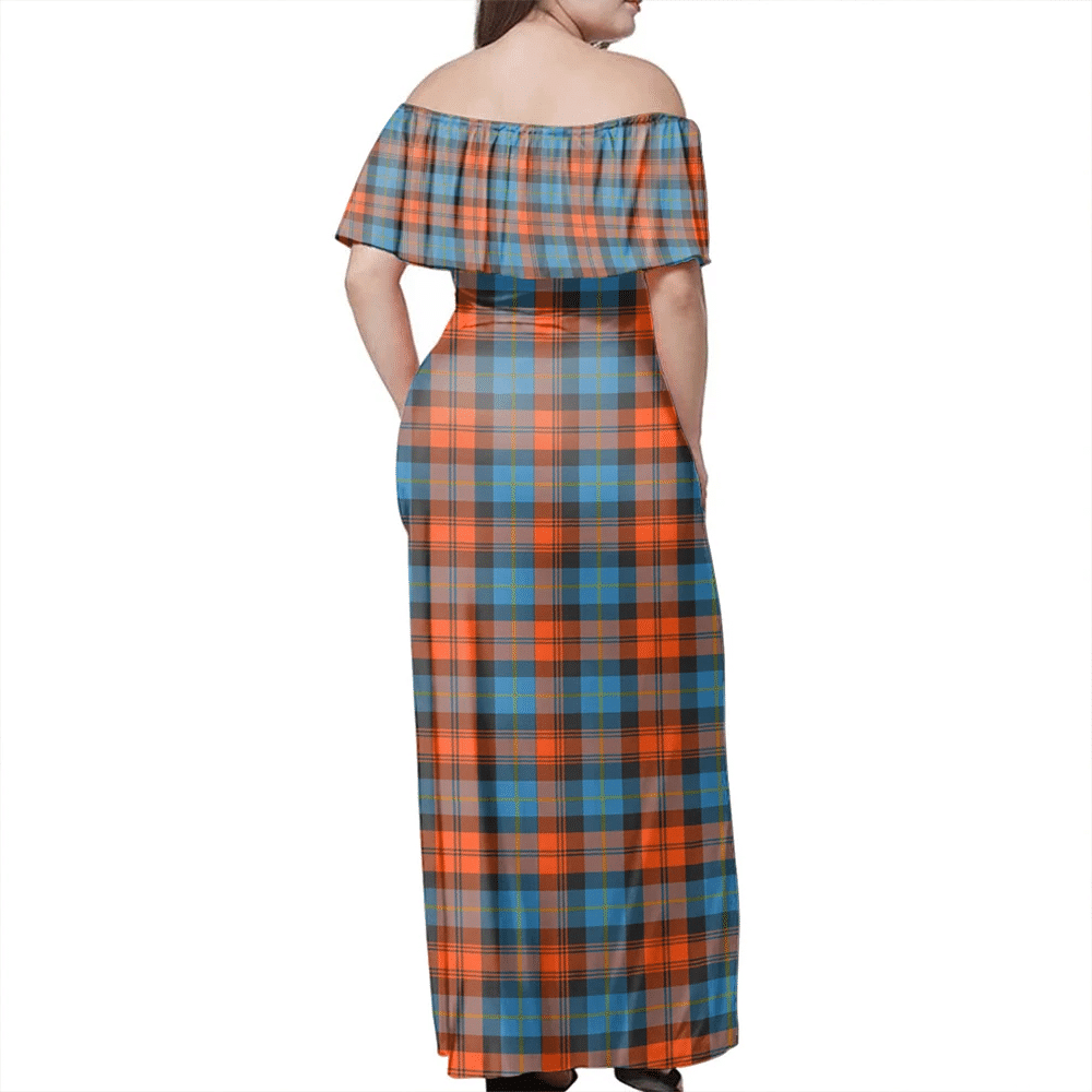 Clan MacLachlan Ancient Tartan Hawaii Dress PN23 Tartan Hawaii Dress