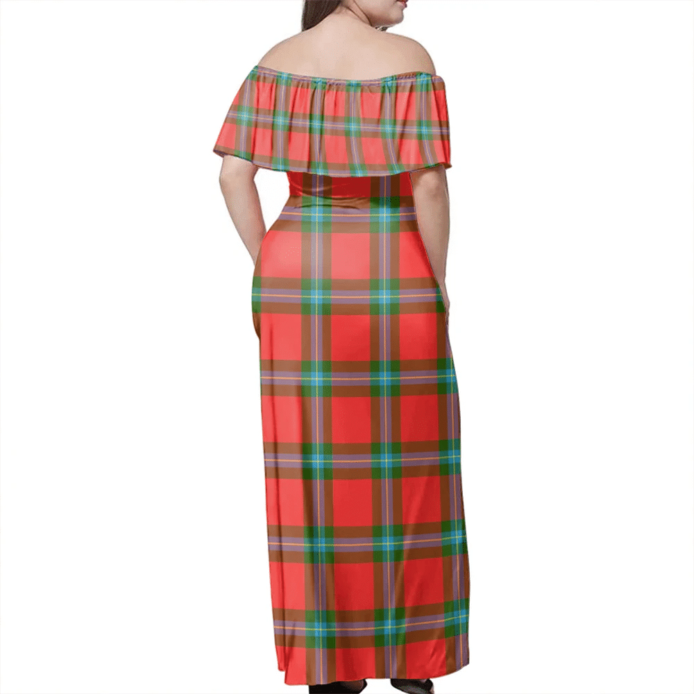 Clan MacLaine Of Loch Buie Tartan Hawaii Dress KP27 Tartan Hawaii Dress