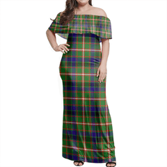 Clan Reid Green Tartan Hawaii Dress IW50 Tartan Hawaii Dress