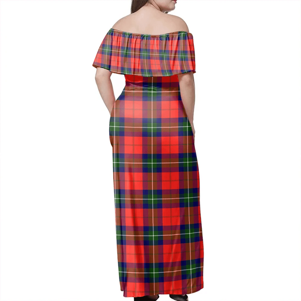 Clan Ruthven Modern Tartan Hawaii Dress EA92 Clan Ruthven Tartan Hawaii Dress