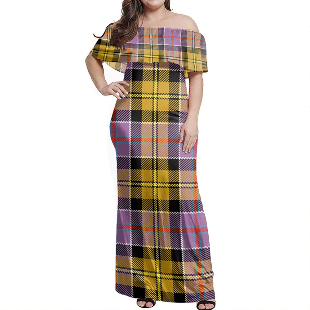 Clan Culloden Ancient Tartan Hawaii Dress JI31 Tartan Hawaii Dress