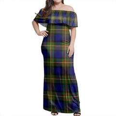 Clan More (Muir) Tartan Hawaii Dress DG12 Clan Muir_More Tartan Hawaii Dress