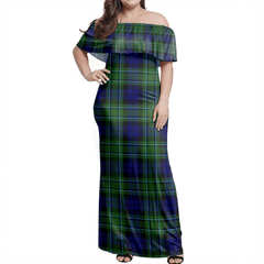 Clan Clan MacCallum Modern Tartan Hawaii Dress GG14 Clan MacCallum Tartan Hawaii Dress