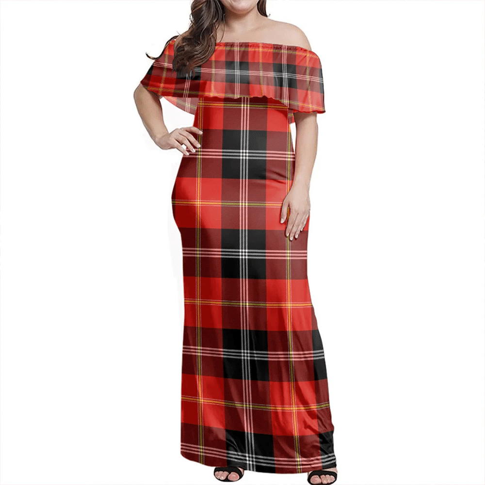 Clan Marjoribanks Tartan Hawaii Dress DX93 Clan Marjoribanks Tartan Hawaii Dress
