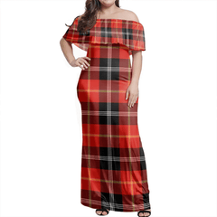 Clan Marjoribanks Tartan Hawaii Dress DX93 Clan Marjoribanks Tartan Hawaii Dress