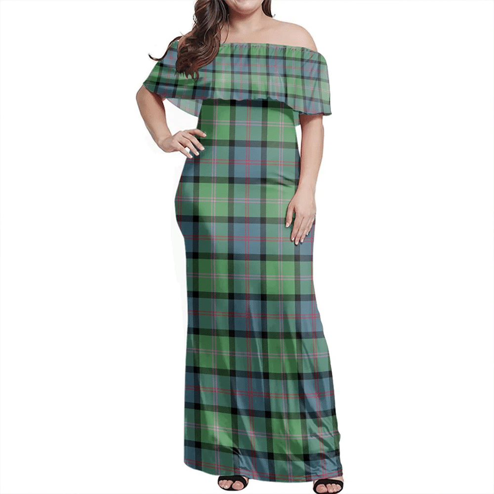 Clan Clan MacThomas Ancient Tartan Hawaii Dress HF22 Clan MacThomas Tartan Hawaii Dress