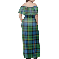 Clan Forsyth Ancient Tartan Hawaii Dress WA40 Clan Forsyth Tartan Hawaii Dress