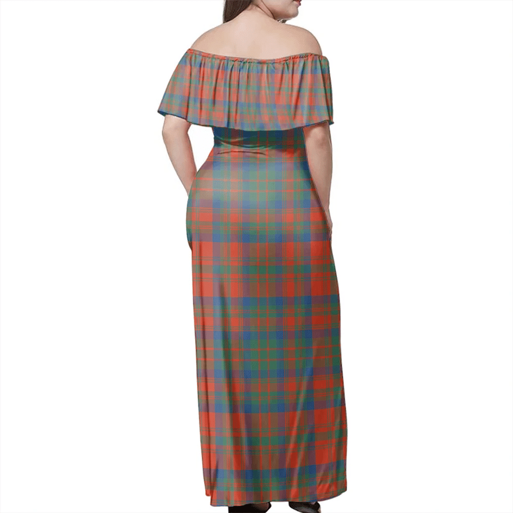 Clan Matheson Ancient Tartan Hawaii Dress SX45 Clan Matheson Tartan Hawaii Dress
