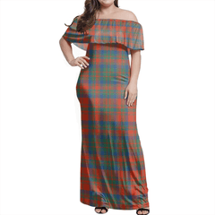 Clan Matheson Ancient Tartan Hawaii Dress SX45 Clan Matheson Tartan Hawaii Dress