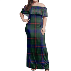 Clan Davidson Modern Tartan Hawaii Dress UE56 Clan Davidson Tartan Hawaii Dress