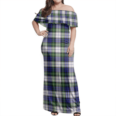 Clan Gordon Dress Modern Tartan Hawaii Dress AX95 Clan Gordon Tartan Hawaii Dress
