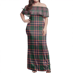 Clan MacFarlane Hunting Modern Tartan Hawaii Dress ER80 Clan MacFarlane Tartan Hawaii Dress