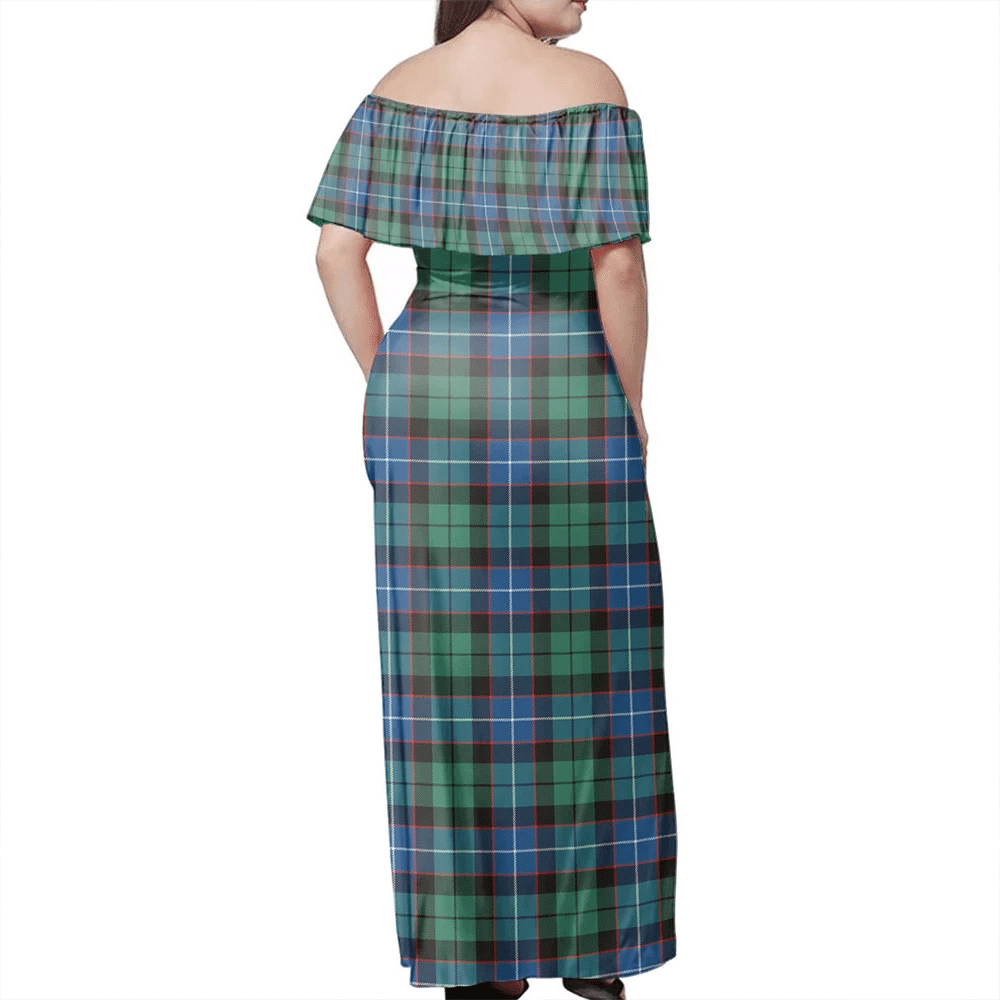 Clan Hunter Ancient Tartan Hawaii Dress IQ75 Clan Hunter Tartan Hawaii Dress