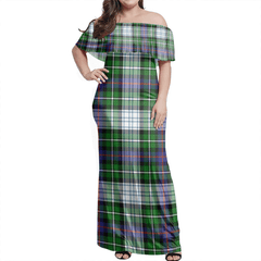 Clan MacKenzie Dress Modern Tartan Hawaii Dress XU30 Clan MacKenzie Tartan Hawaii Dress