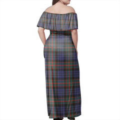 Clan Fletcher Of Dunans Tartan Hawaii Dress PF52 Clan Fletcher Tartan Hawaii Dress