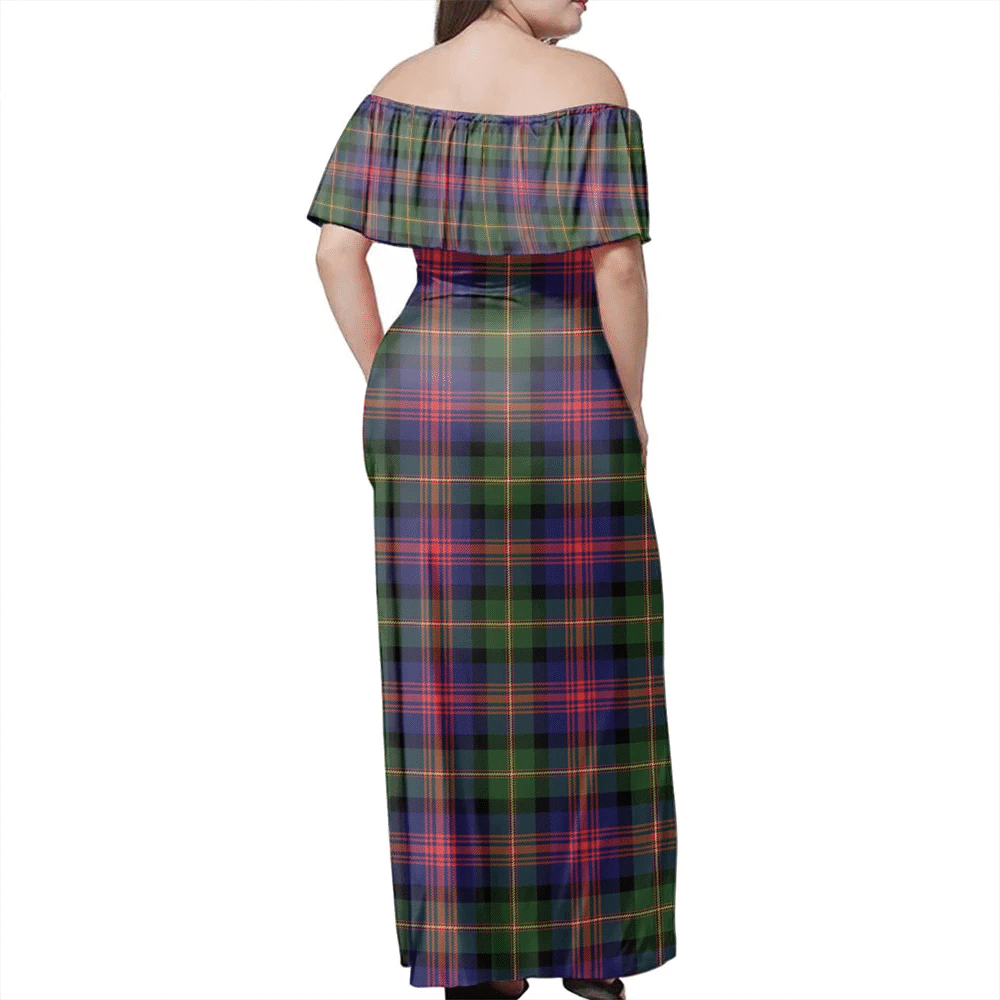 Clan Logan Modern Tartan Hawaii Dress EO38 Clan Logan Tartan Hawaii Dress