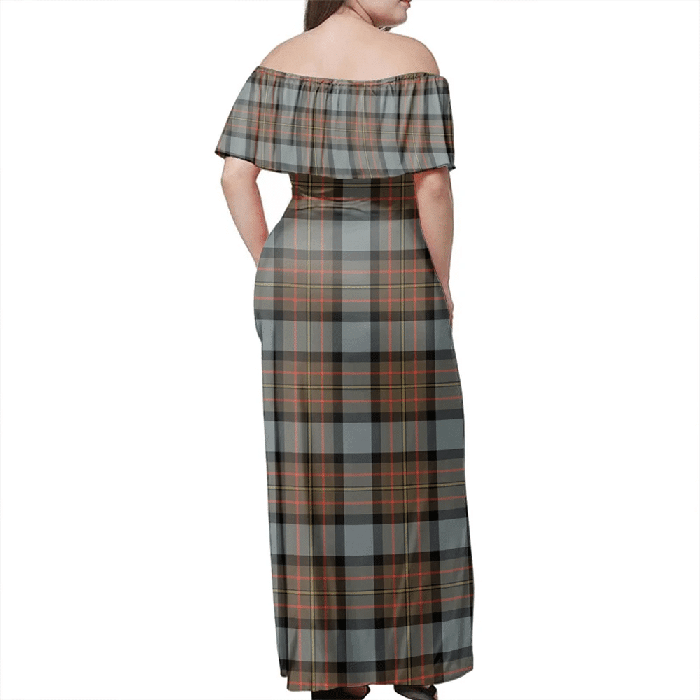 Clan MacLaren Weathered Tartan Hawaii Dress CP10 Tartan Hawaii Dress