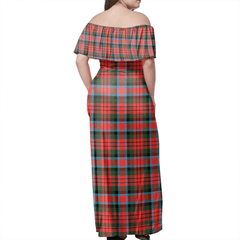 Clan MacDuff Modern Tartan Hawaii Dress WM44 Clan MacDuff Tartan Hawaii Dress