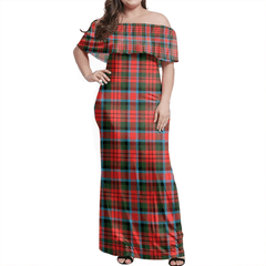 Clan MacDuff Modern Tartan Hawaii Dress WM44 Clan MacDuff Tartan Hawaii Dress