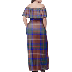 Clan Chisholm Hunting Modern Tartan Hawaii Dress HR48 Clan Chisholm Tartan Hawaii Dress