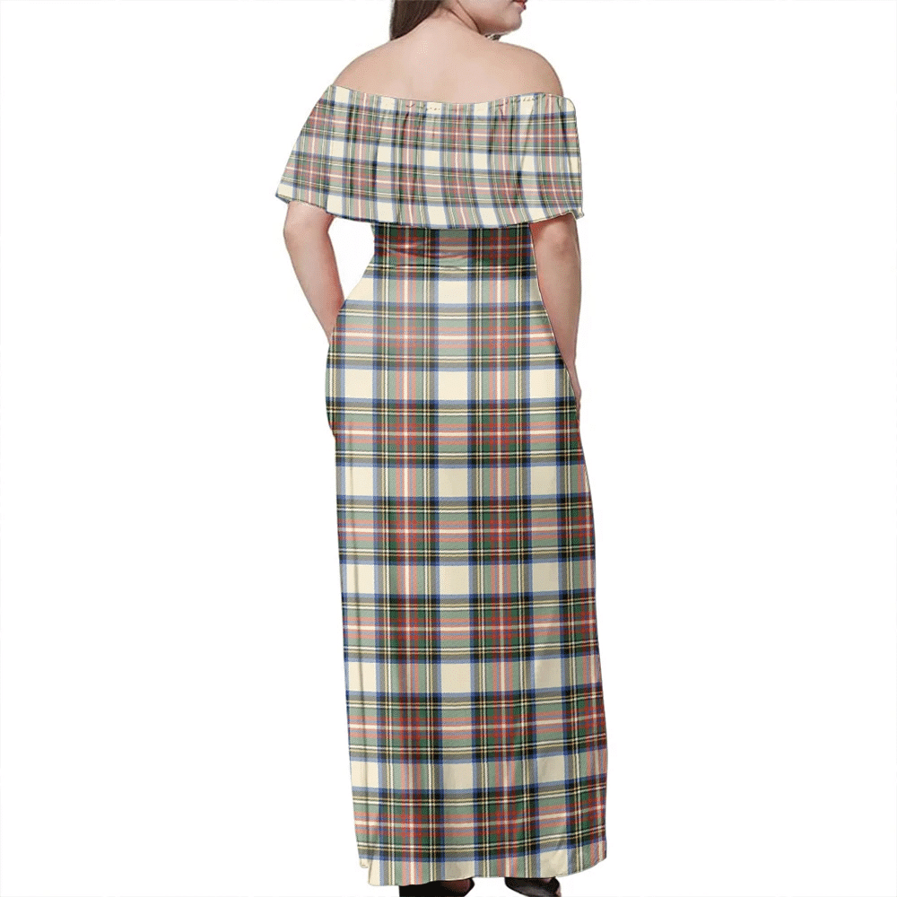 Clan Stewart Dress Ancient Tartan Hawaii Dress CF41 Clan Stewart Tartan Hawaii Dress