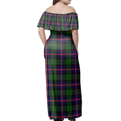 Clan Urquhart Modern Tartan Hawaii Dress JK67 Clan Urquhart Tartan Hawaii Dress