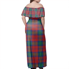 Clan Lindsay Modern Tartan Hawaii Dress ZR35 Clan Lindsay Tartan Hawaii Dress