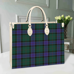 Clan Sinclair Hunting Modern Tartan Leather Bag DR31 Clan Sinclair Tartan Today