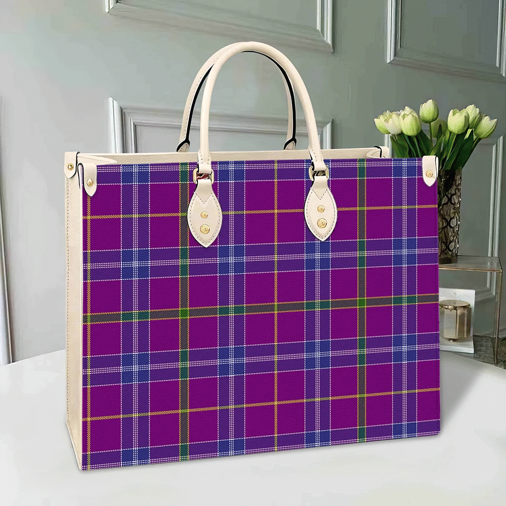 Clan Jackson Tartan Leather Bag GO94 Clan Jackson Tartan Today