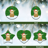 Clan Clephan (or Clephane) Tartan Christmas Ceramic Ornament Highland Cows Style LT83 Clephan (or Clephane) Tartan Tartan Ornament