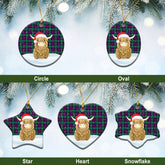 Clan MacArthur � Milton Tartan Christmas Ceramic Ornament Highland Cows Style CL70 MacArthur � Milton Tartan Tartan Ornament
