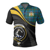 Clan MacHardy Ancient Tartan Polo Shirt - Royal Coat Of Arms Style FE72 MacHardy Ancient Tartan Tartan Polo