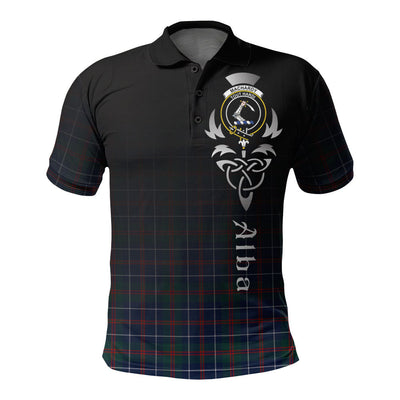 Clan MacHardy Modern Tartan Polo Shirt - Alba Celtic Style