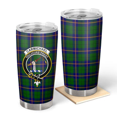 Clan Carmichael Modern Tartan Crest Tumbler LP97 Clan Carmichael Tartan Today