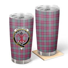 Clan Clan Crawford Ancient Tartan Crest Tumbler SE87 Clan Crawford Tartan Today