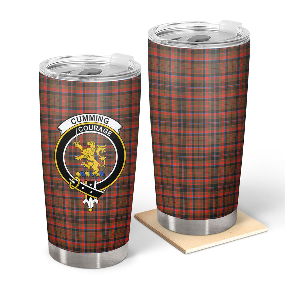 Clan Cumming Hunting Weathered Tartan Crest Tumbler OI86 Clan Cumming Tartan Today